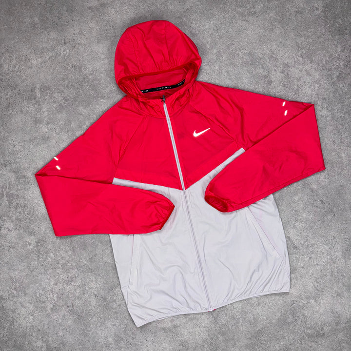 Nike Packable Windrunner (Red/White)