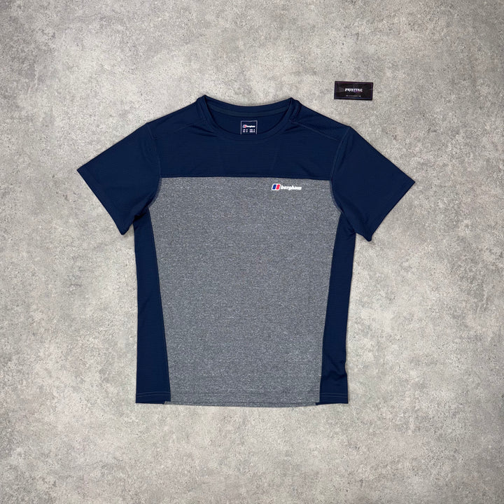 Berghaus Nordic Panel Tee – Slate Blue x Shadow Grey