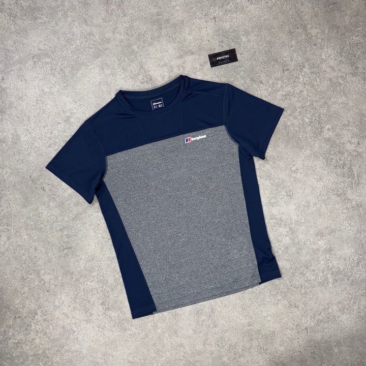 Berghaus Nordic Panel Tee – Slate Blue x Shadow Grey