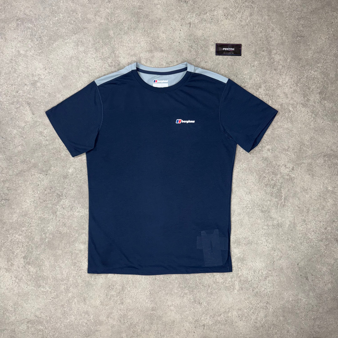 Berghaus Nordic Tee – Slate Blue x Shadow Grey