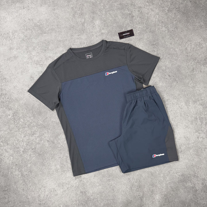 Berghaus Flux Short Set – Slate x Charcoal