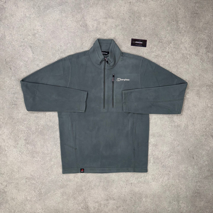 Berghaus Glacier 1/4 Zip Fleece – Stone Grey