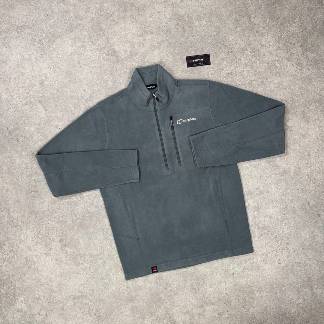 Berghaus Glacier 1/4 Zip Fleece – Stone Grey