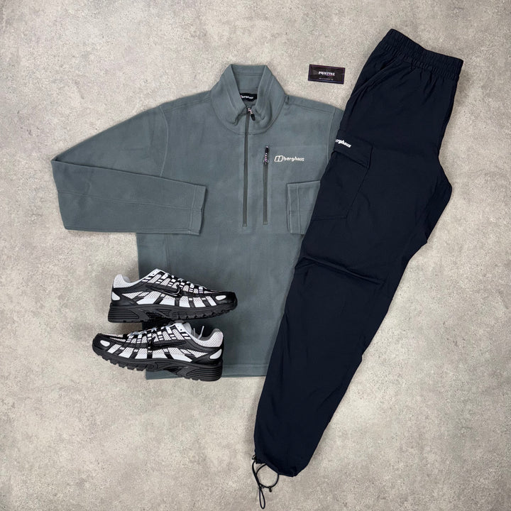 Berghaus Glacier Fleece Twin Set – Stone Grey x Black