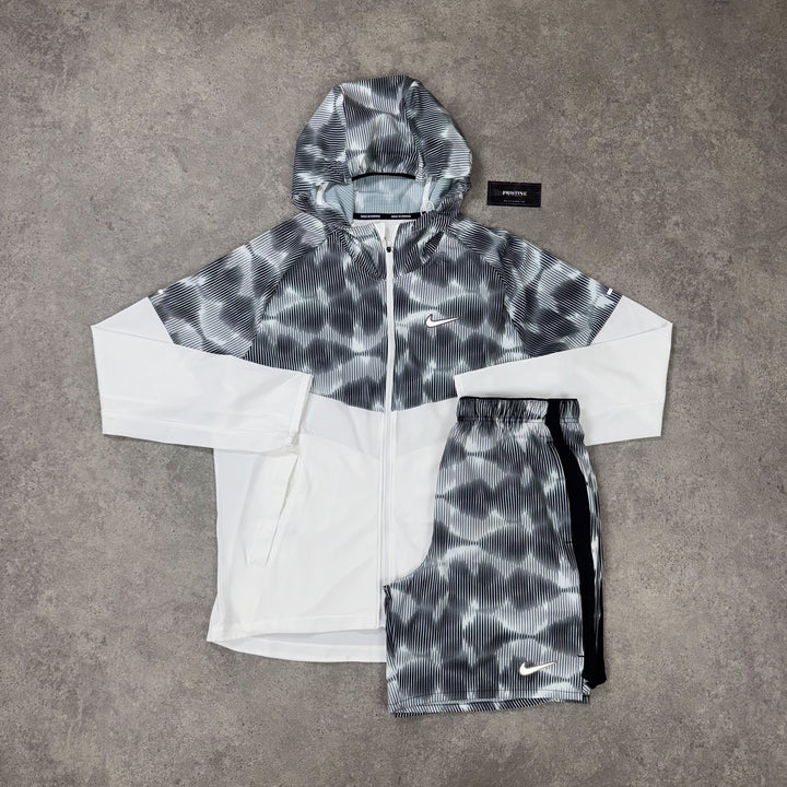 Nike Pulse Duo Set – White x Mono Print