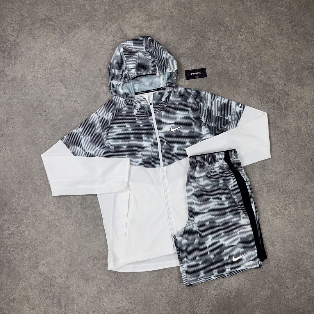 Nike Pulse Duo Set – White x Mono Print