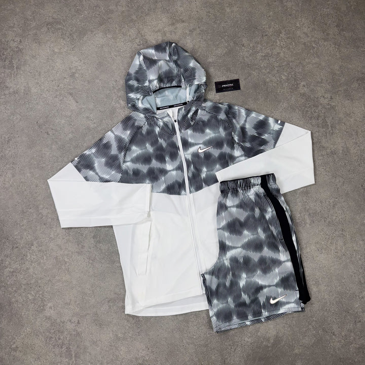 Nike Pulse Duo Set – White x Mono Print