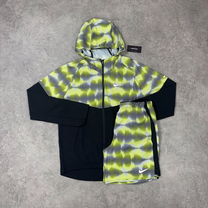 Nike Pulse Duo Set – Volt x Black Mono Print