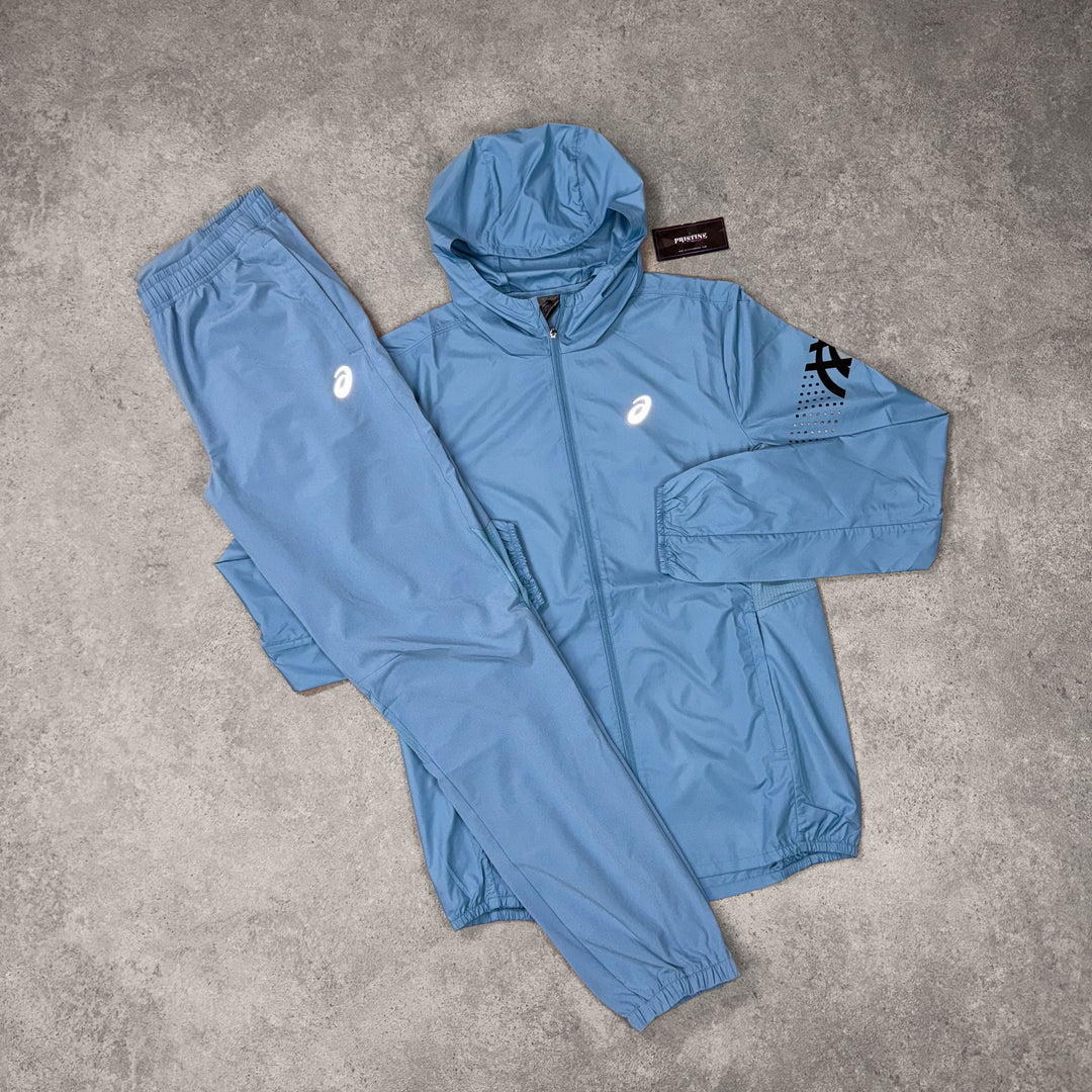 ASICS Icon Twin Set – Steel Blue