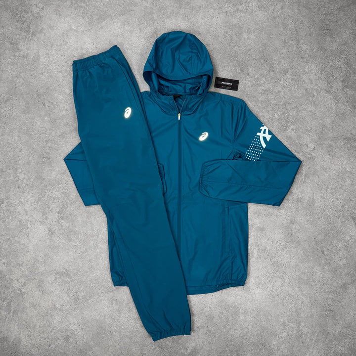 ASICS Icon Twin Set – Steel Green