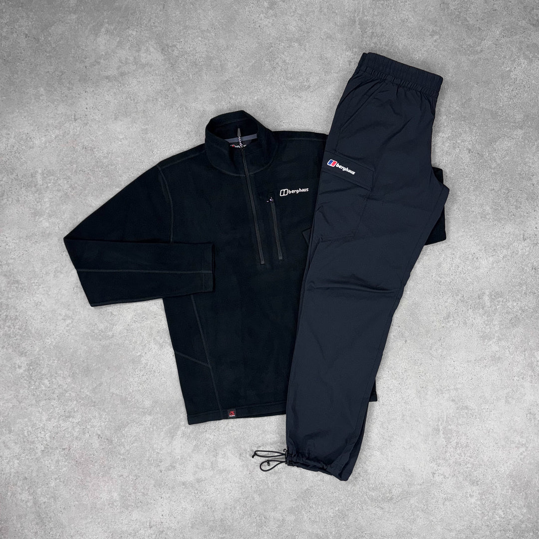 Berghaus Glacier Fleece Twin Set – Pitch Black