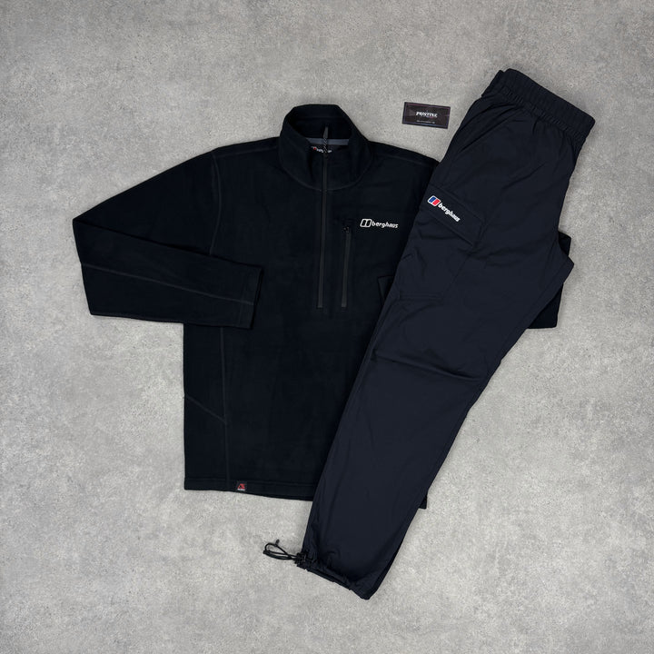 Berghaus Glacier Fleece Twin Set – Pitch Black