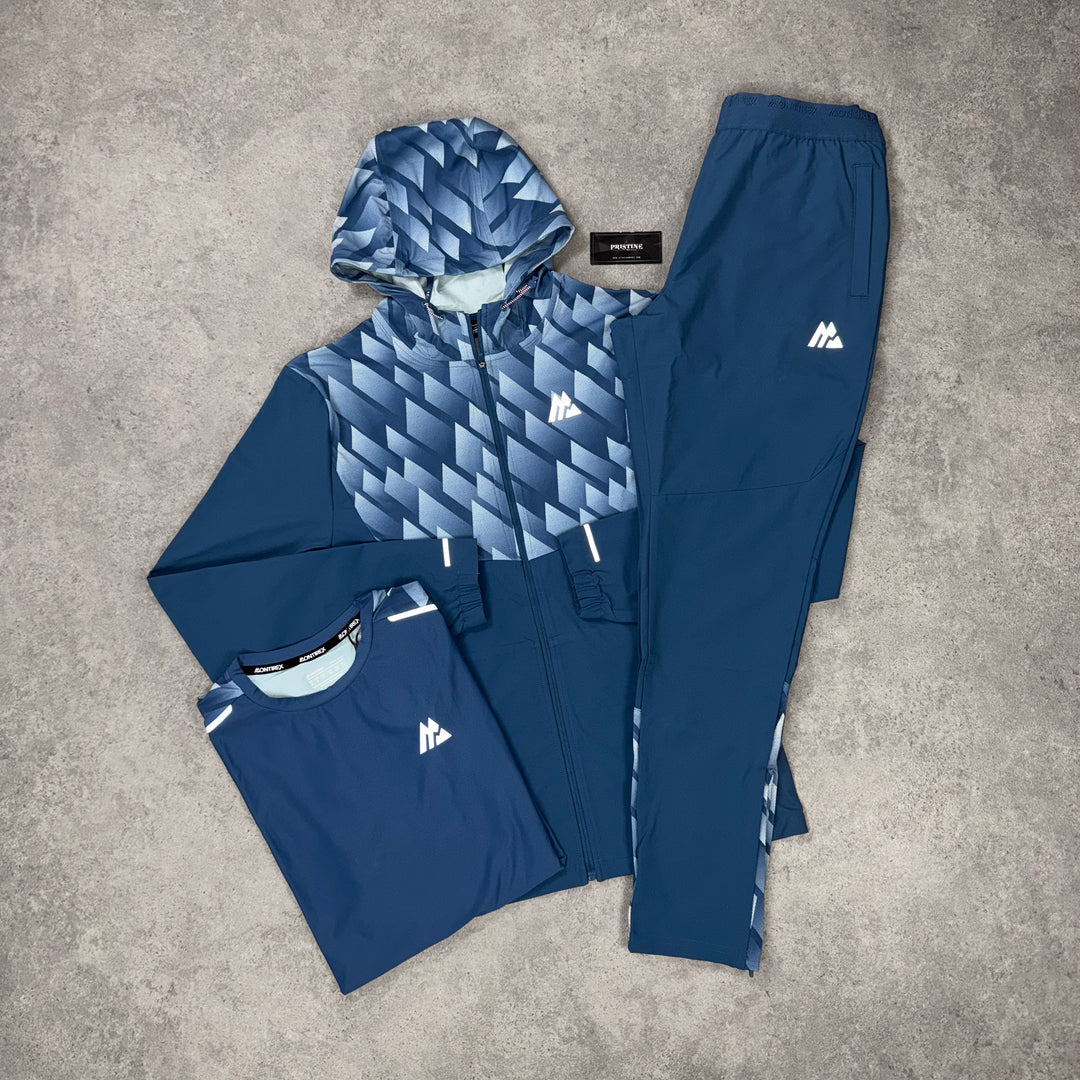 Montirex Apex Jacket Tri Set – Steel Blue x Ice
