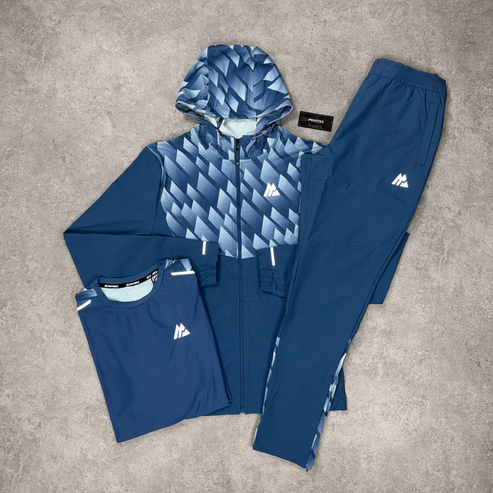 Montirex Apex Jacket Tri Set – Steel Blue x Ice