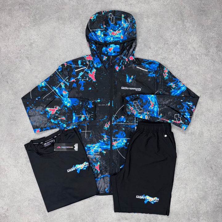 Monterrain Thunder Tri-Set (Black/Blue)