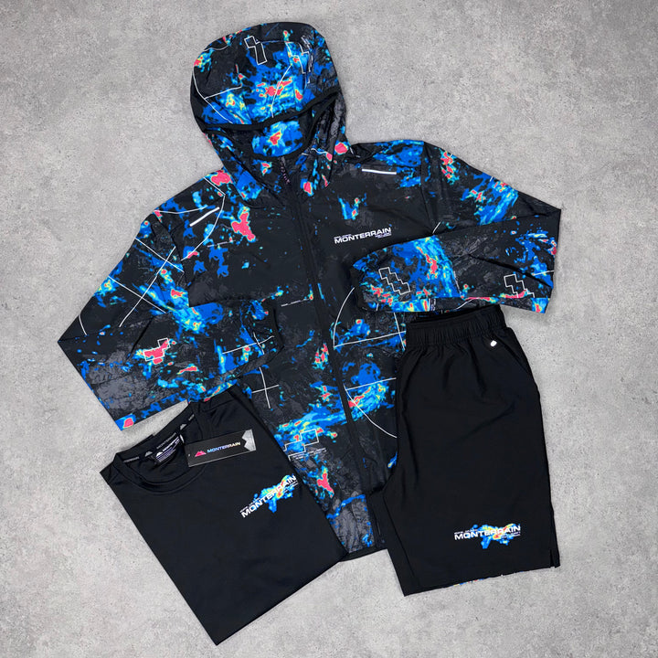 Monterrain Thunder Tri-Set (Black/Blue)