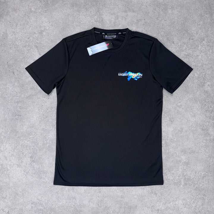 Monterrain Thunder T-Shirt (Black/Blue)
