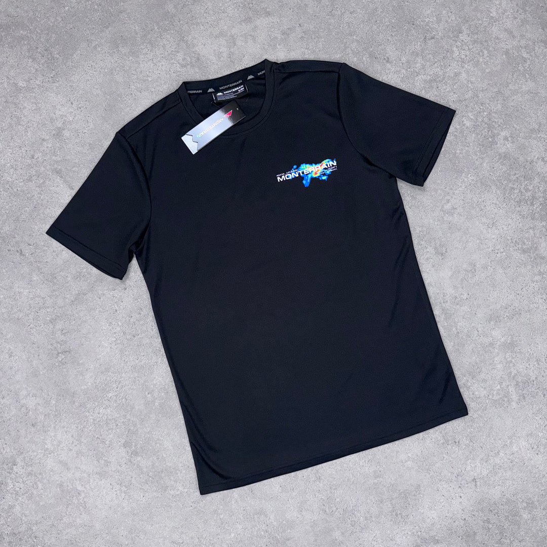 Monterrain Thunder T-Shirt (Black/Blue)