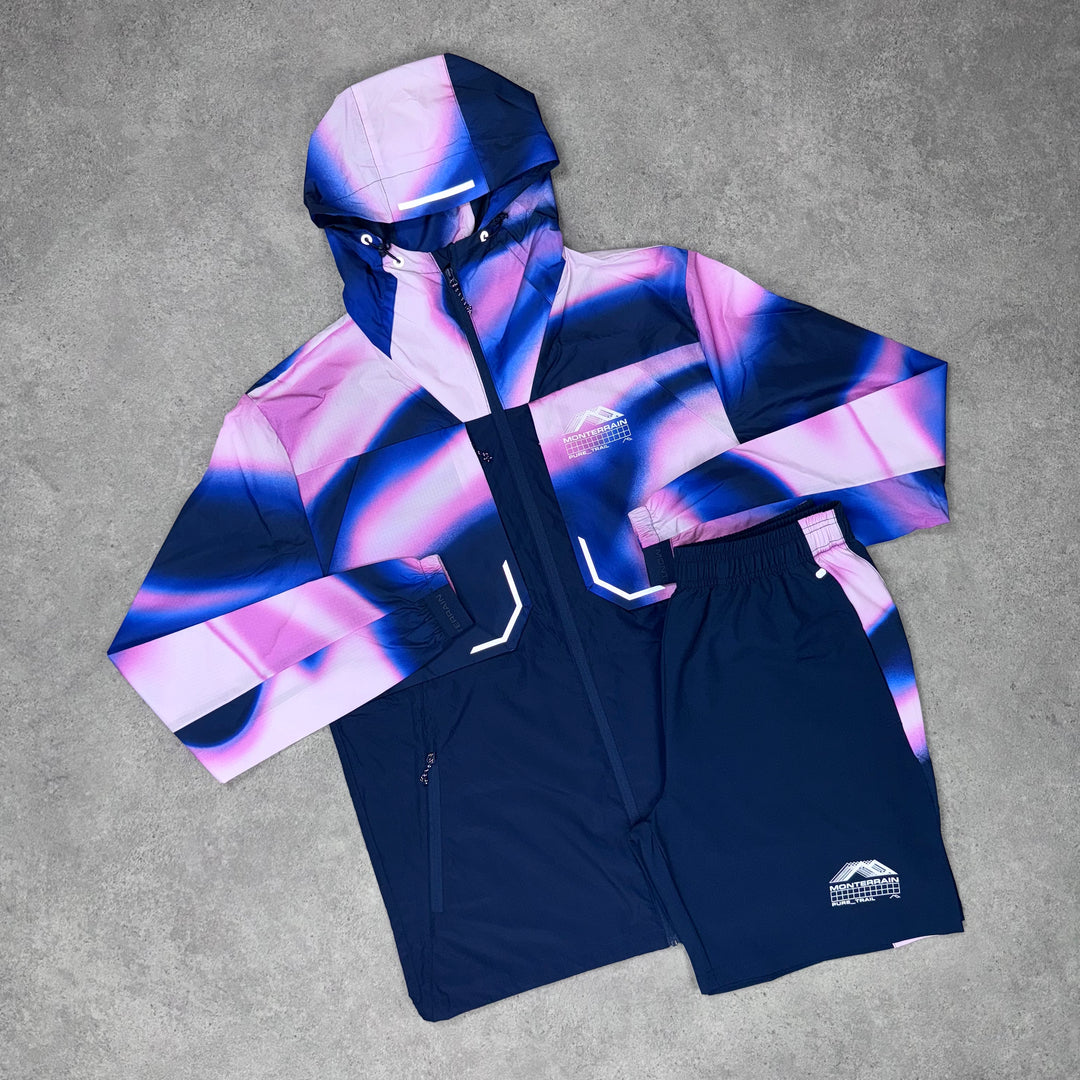 Monterrain Eclipse Short Set (Blue/Purple)