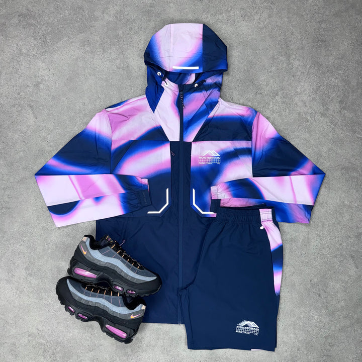 Monterrain Eclipse Short Set (Blue/Purple)
