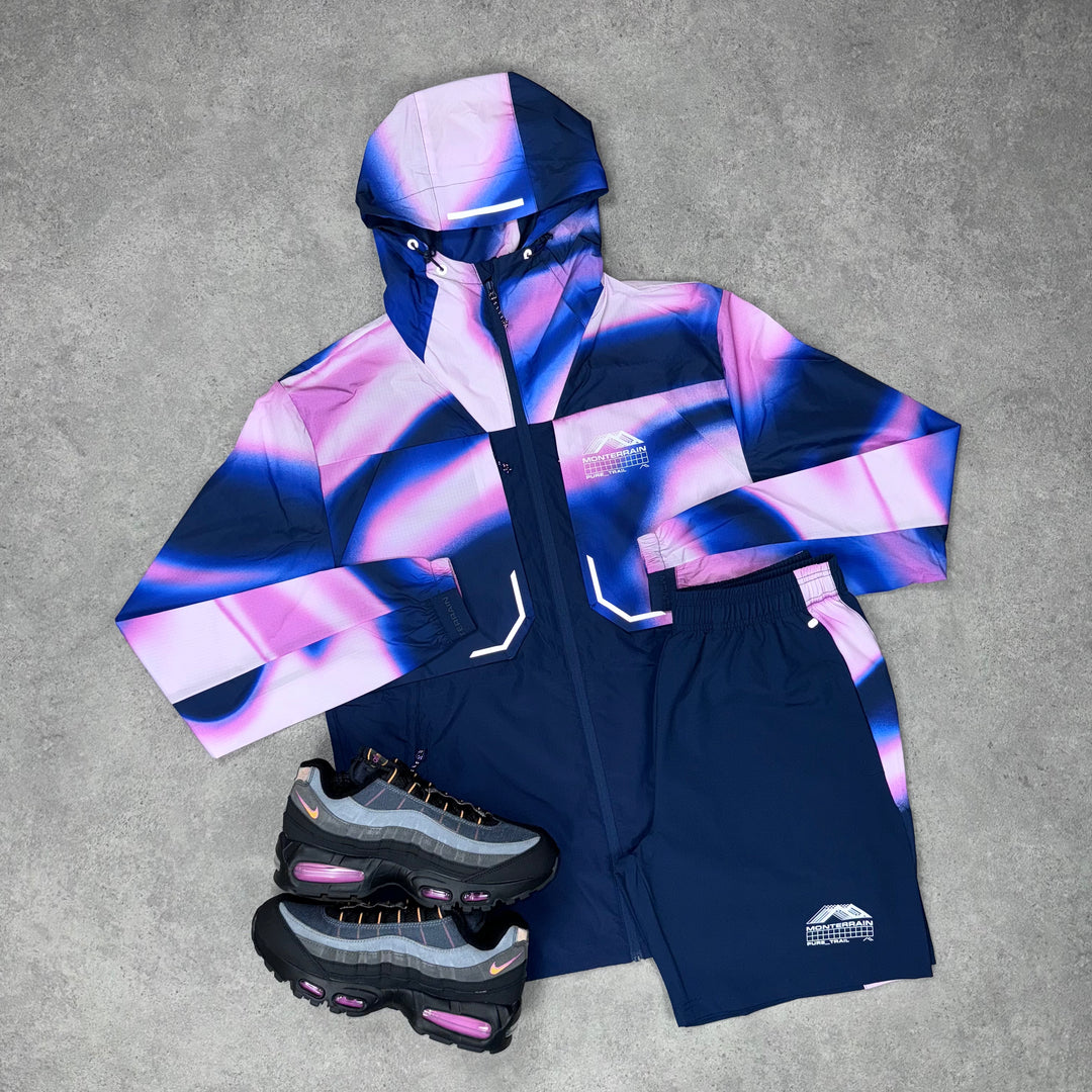 Monterrain Eclipse Short Set (Blue/Purple)