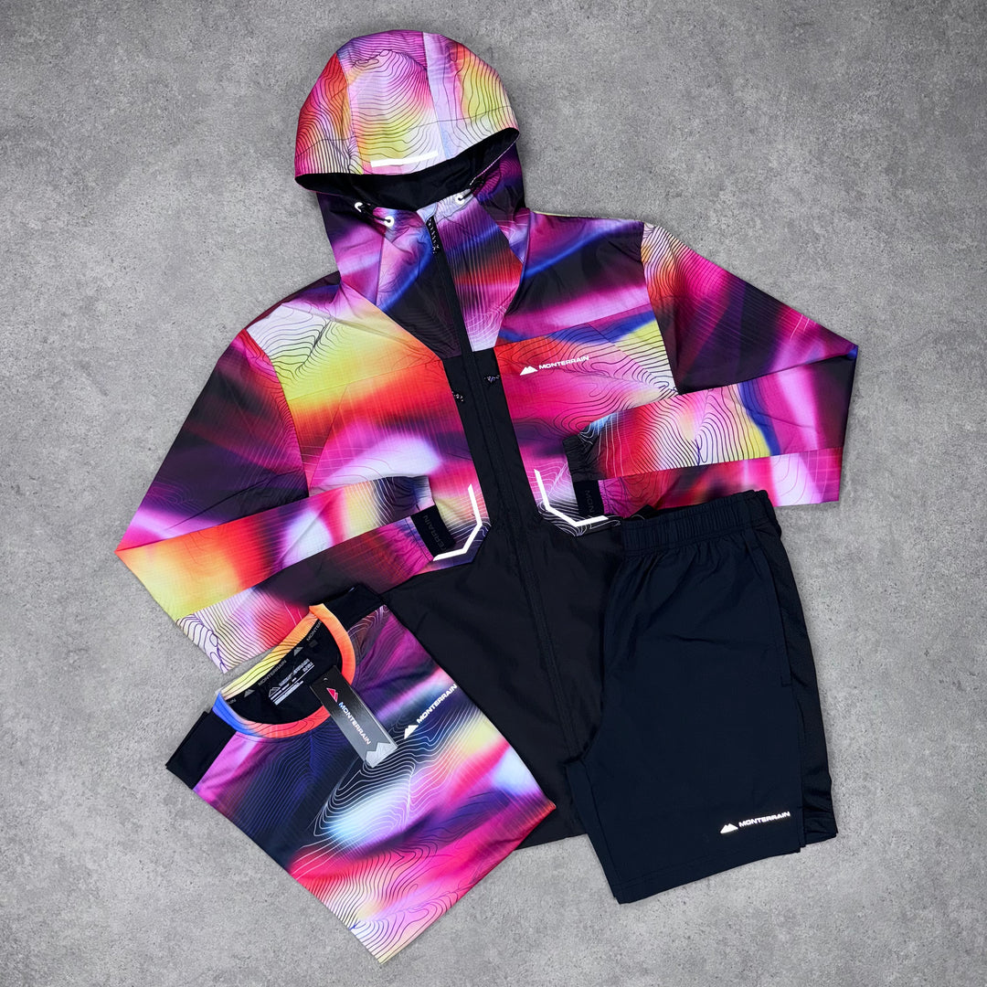 Monterrain Heat Tri-Set (Black/Purple)