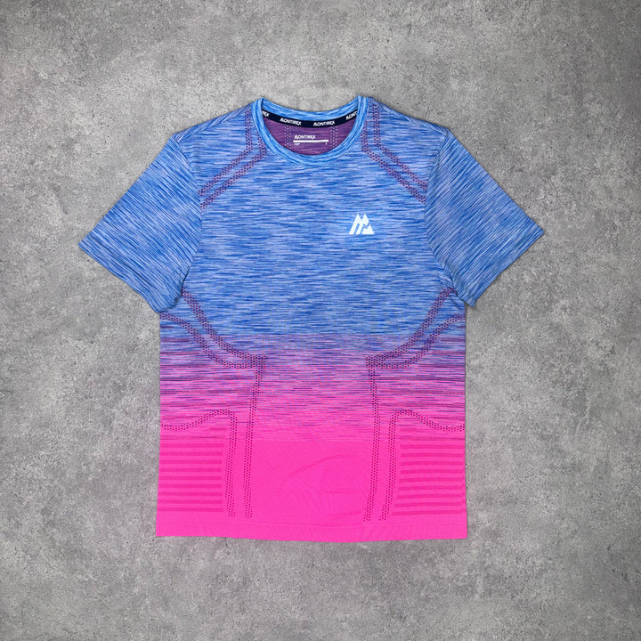 Montirex Seamless T-Shirt (Blue/Pink)