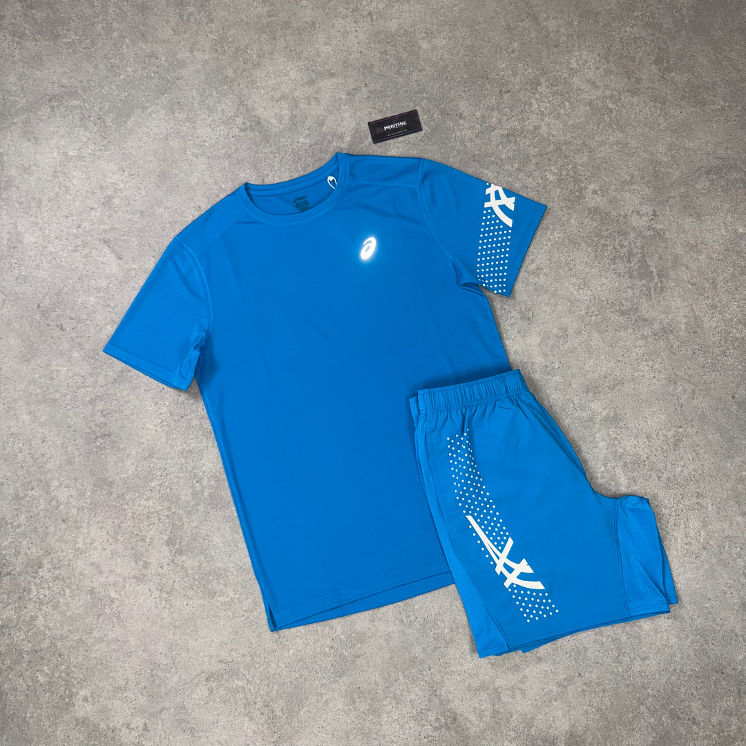 ASICS Icon Short Set – Electric Blue