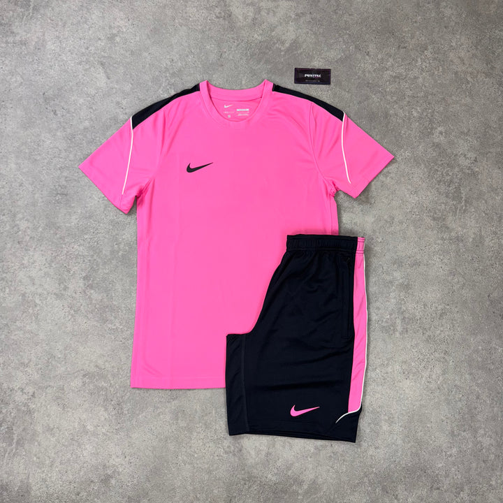 Nike Academy Short Set – Hyper Pink x Black
