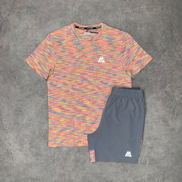 Montirex Trail Short Set (Grey/Orange)