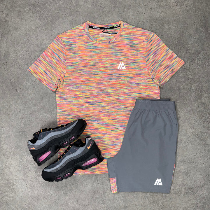 Montirex Trail Short Set (Grey/Orange)