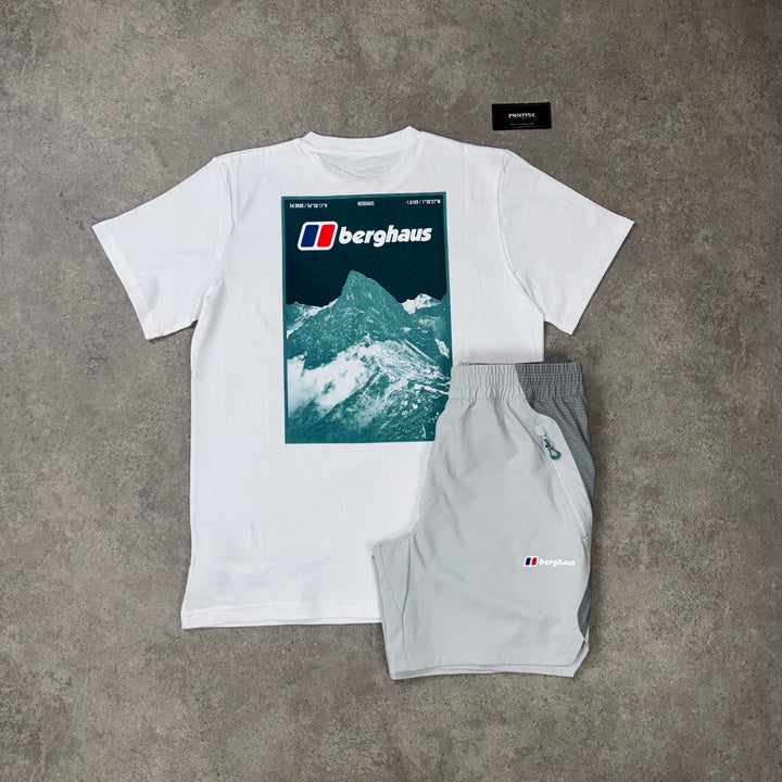 Berghaus Elevate Graphic Set – Chalk x Alloy