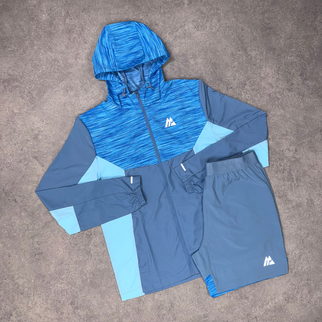 Montirex Trail Windrunner Short Set (Blue)