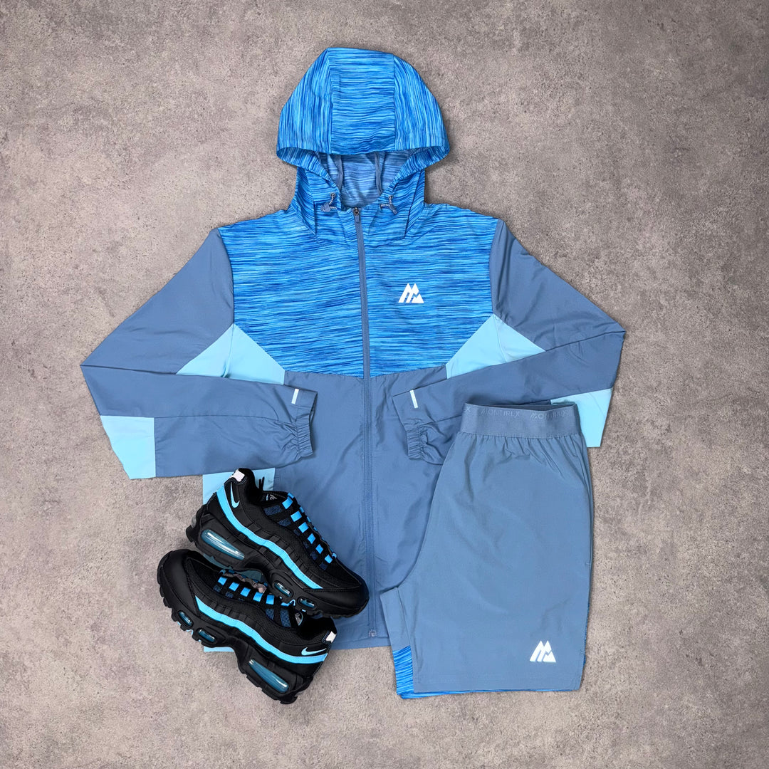 Montirex Trail Windrunner Short Set (Blue)