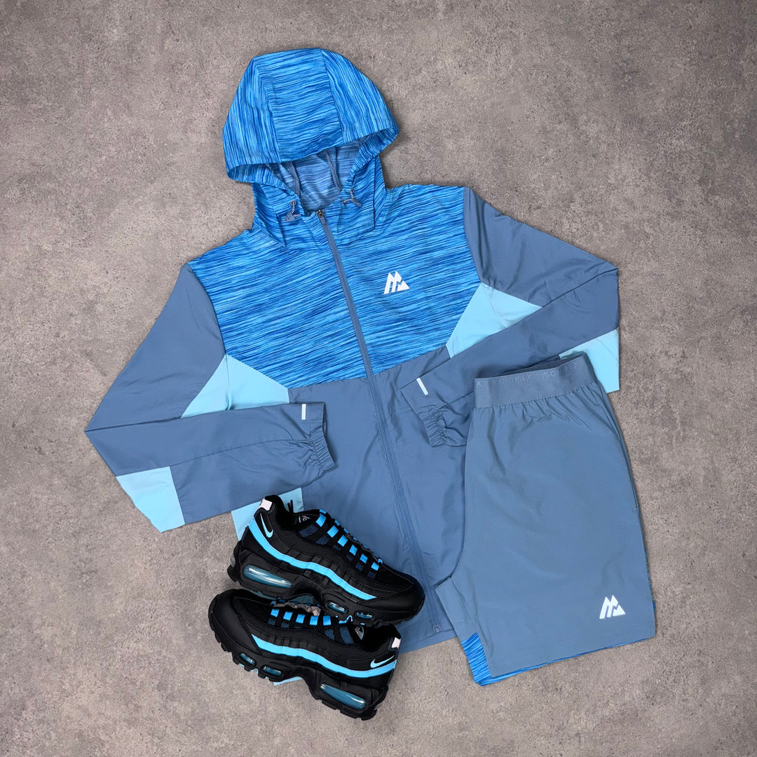 Montirex Trail Windrunner Short Set (Blue)
