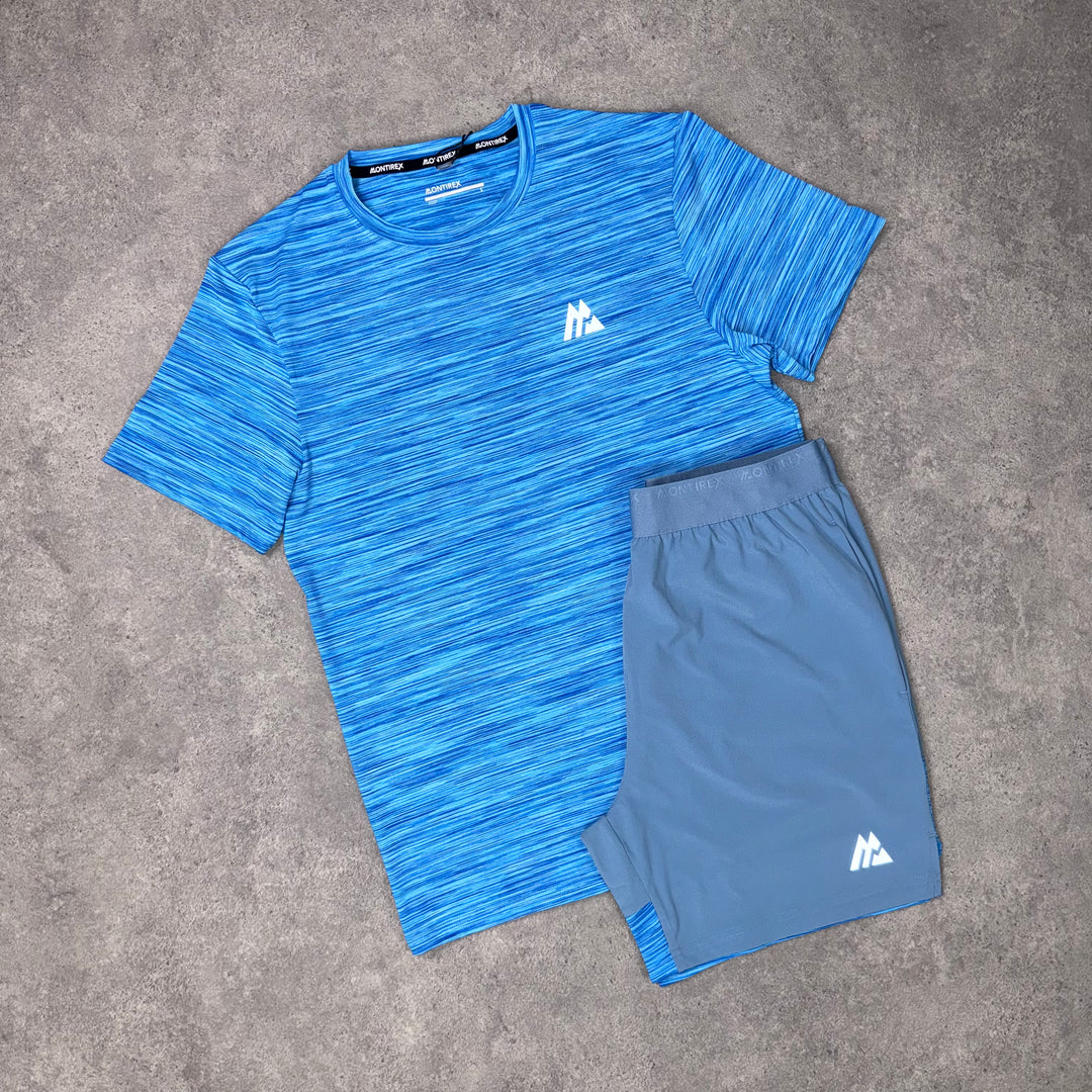 Montirex Trail Short Set (Blue)