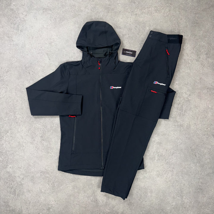 Berghaus Essential Twin Set – Obsidian x Crimson