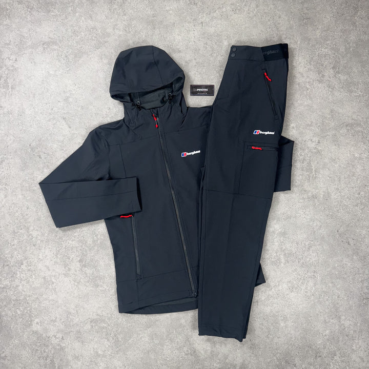 Berghaus Essential Twin Set – Obsidian x Crimson