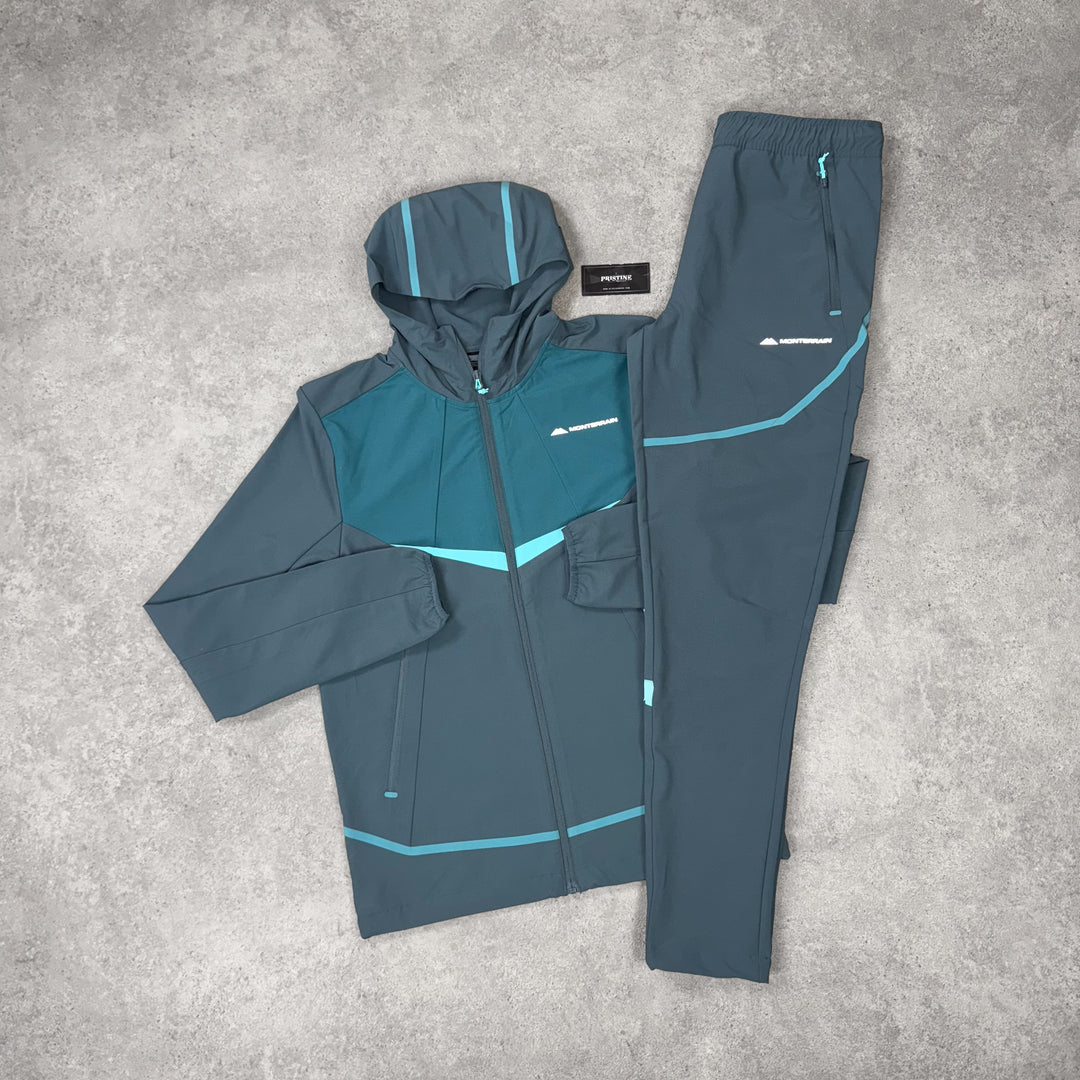 Monterrain Alpine Twin Set – Slate x Teal
