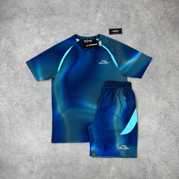 Monterrain Wave Short Set – Ocean x Aqua