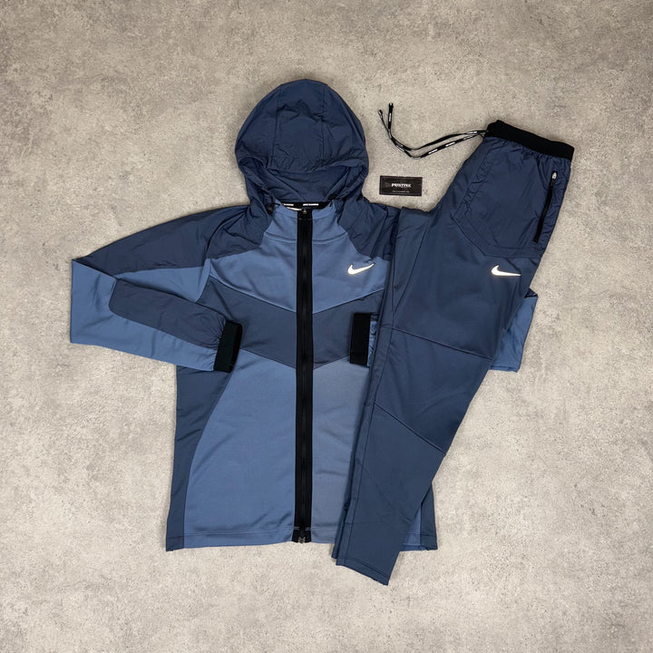 Nike Element Twin Set – Steel Blue x Midnight Navy