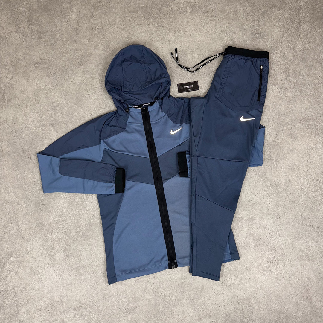 Nike Element Twin Set – Steel Blue x Midnight Navy