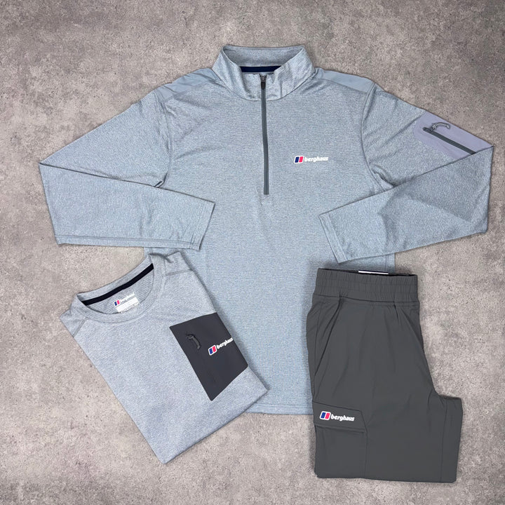Berghaus Grey Tone Tri Set – Glacier x Charcoal