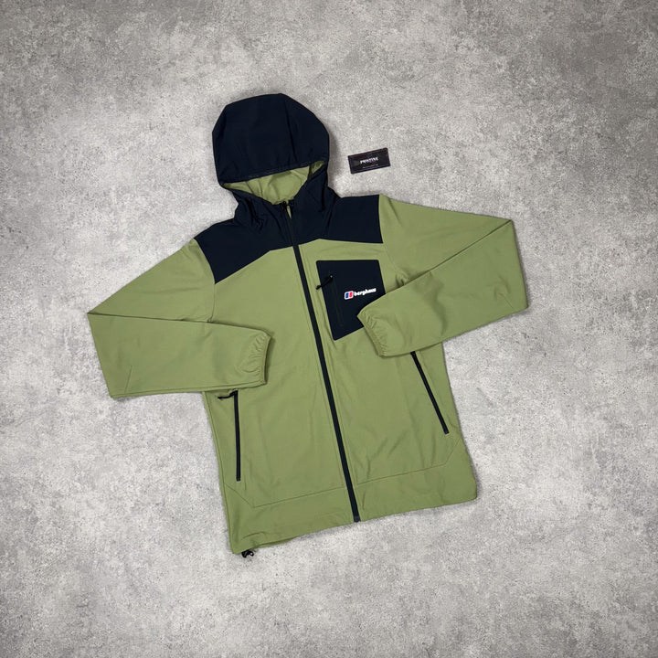 Berghaus Intervale Jacket – Moss Green x Midnight