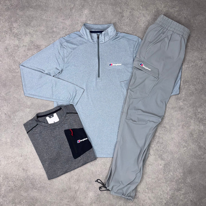 Berghaus Grey Tone Utility Set – Glacier x Charcoal x Ash