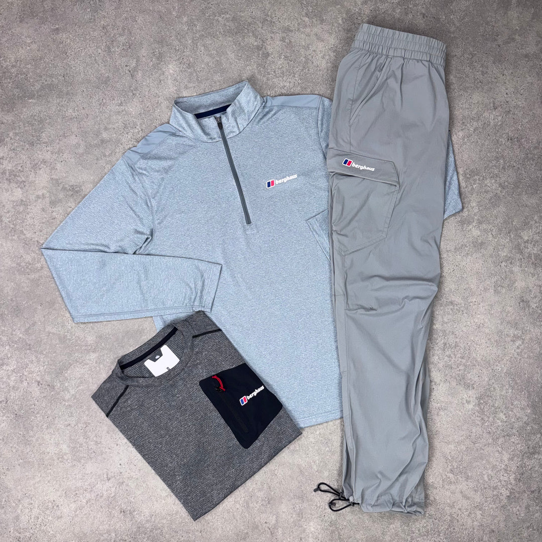 Berghaus Grey Tone Utility Set – Glacier x Charcoal x Ash