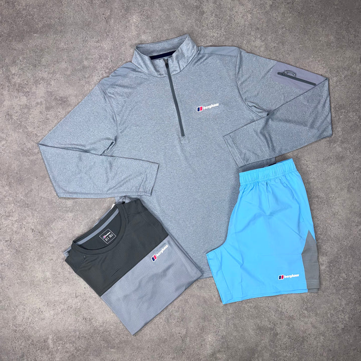Berghaus Glacier Sky Tri Set – Glacier x Charcoal x Sky Blue