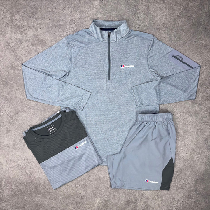 Berghaus Grey Tone Tri Set – Glacier x Charcoal x Ash