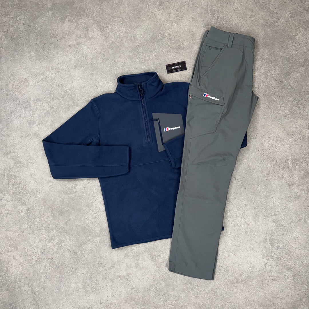Berghaus Arid 1/4 Zip Twin Set – Abyss x Slate