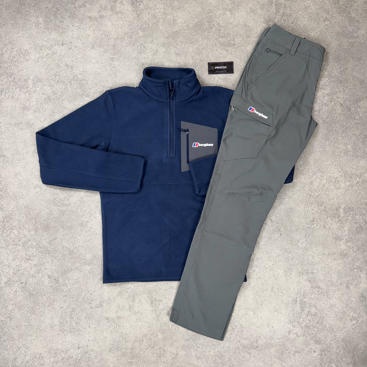 Berghaus Arid 1/4 Zip Twin Set – Abyss x Slate